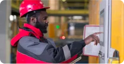 Picture of a maintenance work